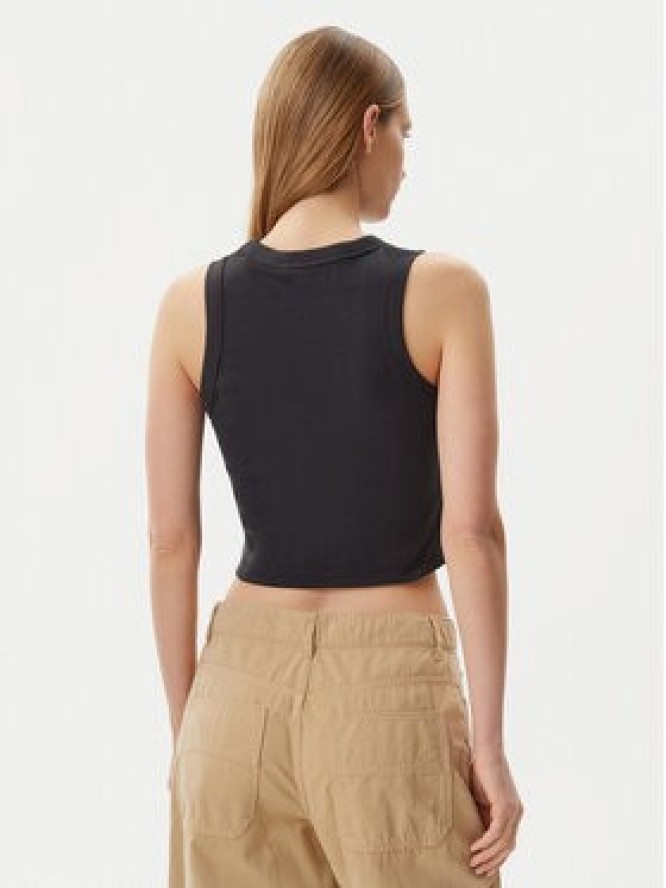 Roxy Top ERJKT04261 Szary Slim Fit