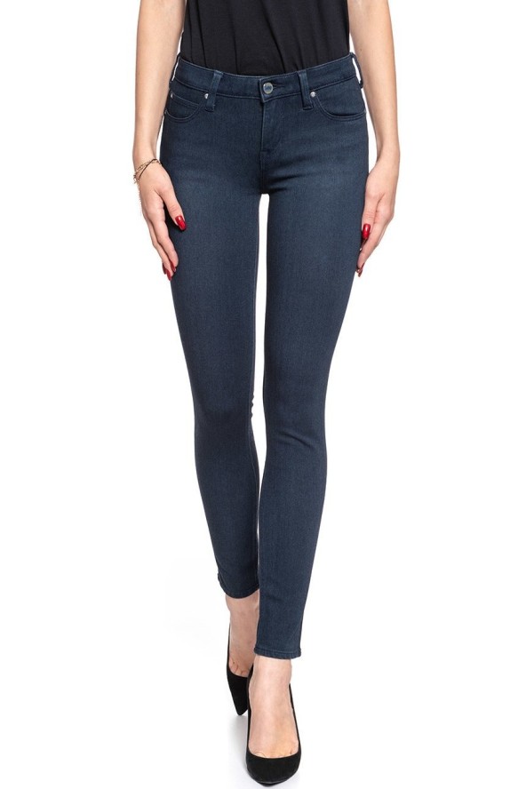 SPODNIE DAMSKIE LEE SCARLETT BLUE BLACK WAVE L506ELKZ 112111176