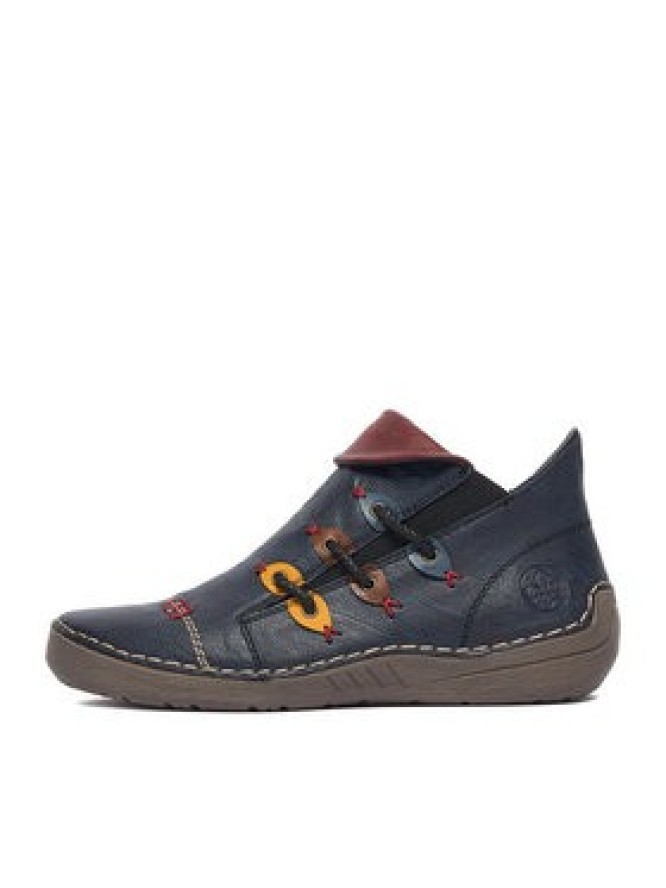 Rieker Botki CEO-72581-14 Granatowy