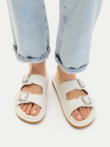 Guess Jeans Klapki EO-R26SS03458 Biały