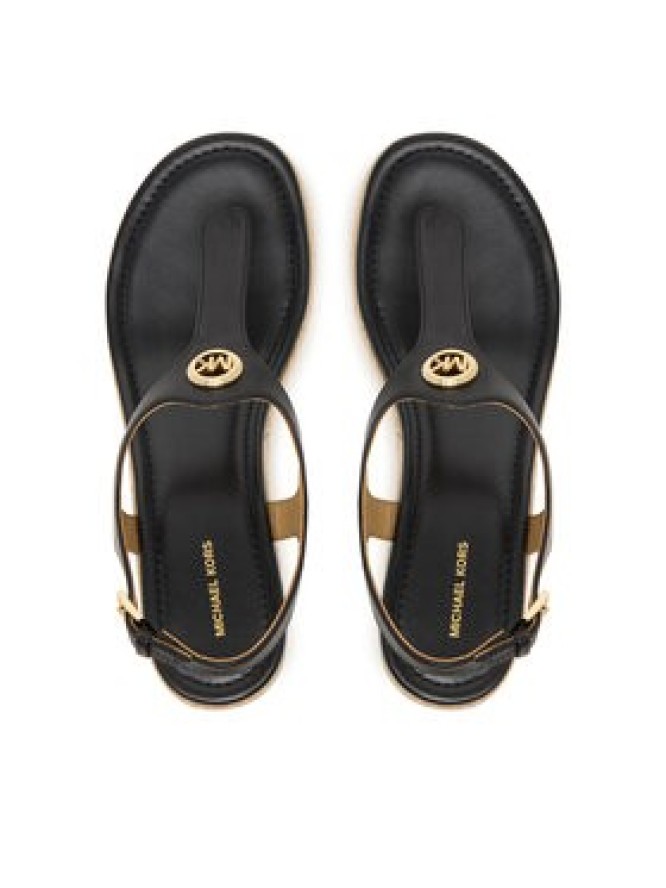 MICHAEL Michael Kors Espadryle Val Thong Wedge 40S6VAMS1L Czarny