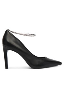 Calvin Klein Szpilki Ess Stiletto Hdw Chain Lth 90 HW0HW02718 Czarny