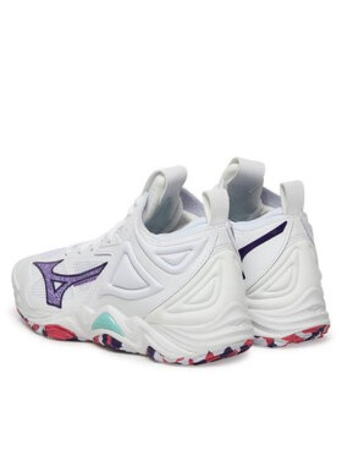 Mizuno Buty halowe Wave Momentum 3 Mid V1GC2317 Biały