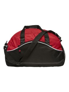 clique Basic Bag torba sportowa z Diamond Non-Woven czerwona – red