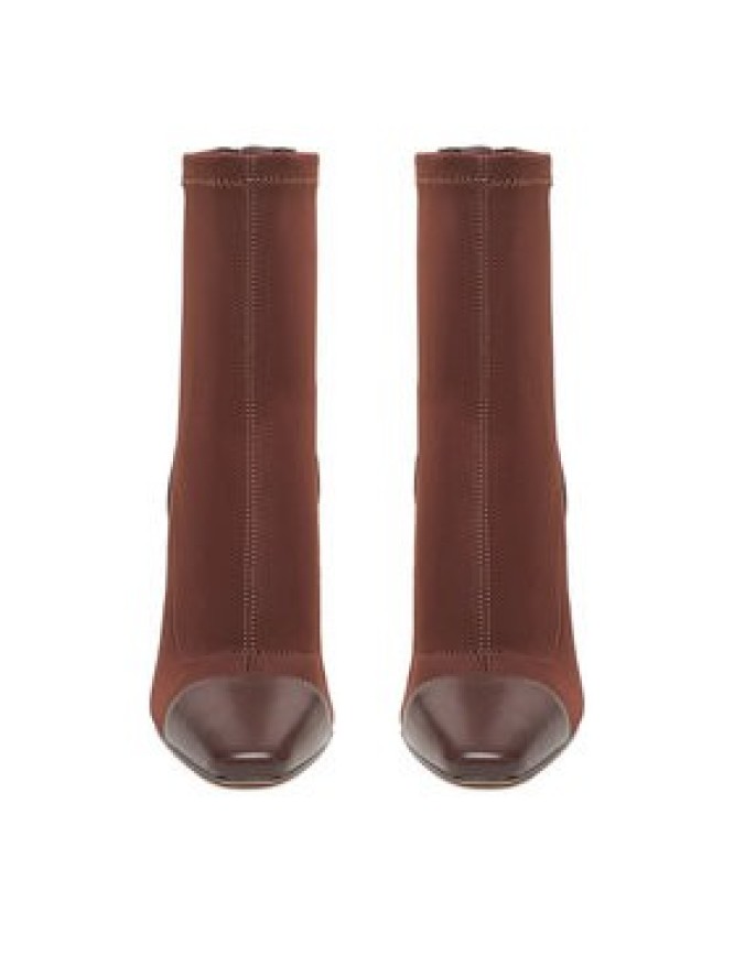 Nine West Botki CEO-NOURA-01 Brązowy