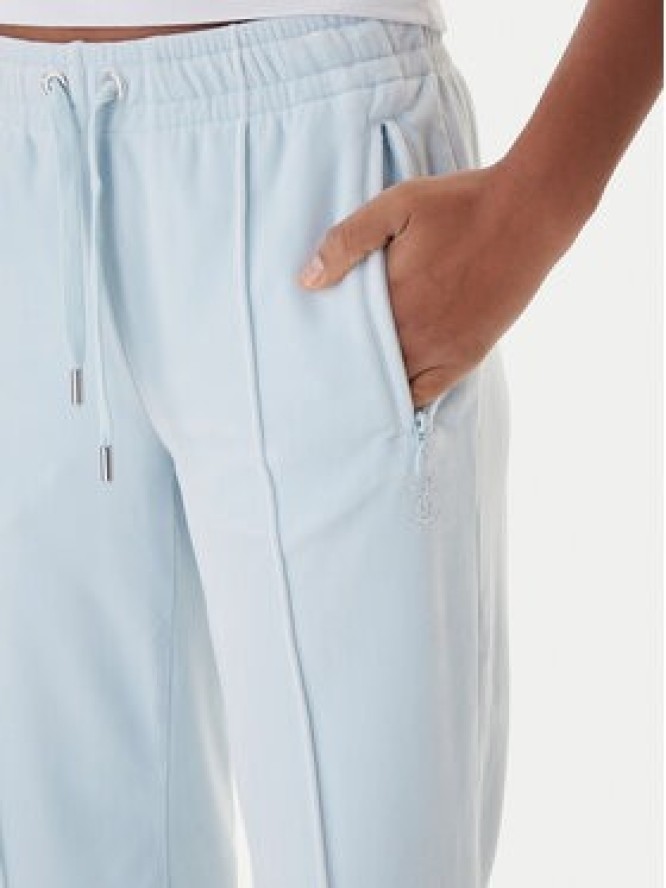 Juicy Couture Spodnie dresowe Tina JCWBJ225307 Błękitny Regular Fit
