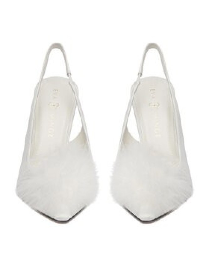 Eva Minge Szpilki EO-LAYLA-LT1677-35 Biały