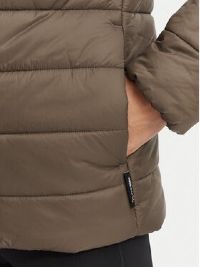 adidas Kurtka outdoor Terrex Multi Essentials Climawarm Insulated Hooded Jacket KX4232 Brązowy Regular Fit