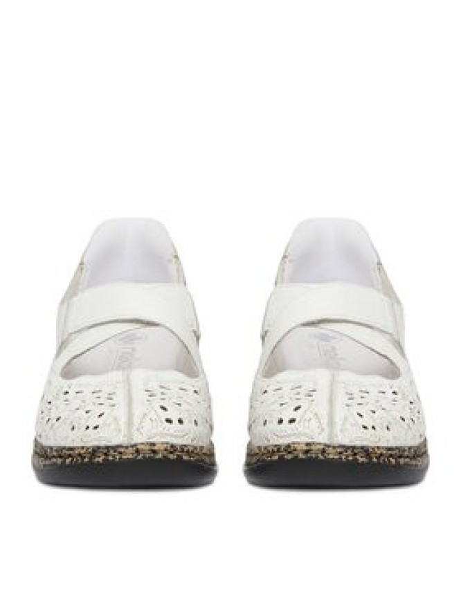 Rieker Półbuty CEO-46352-80 Biały