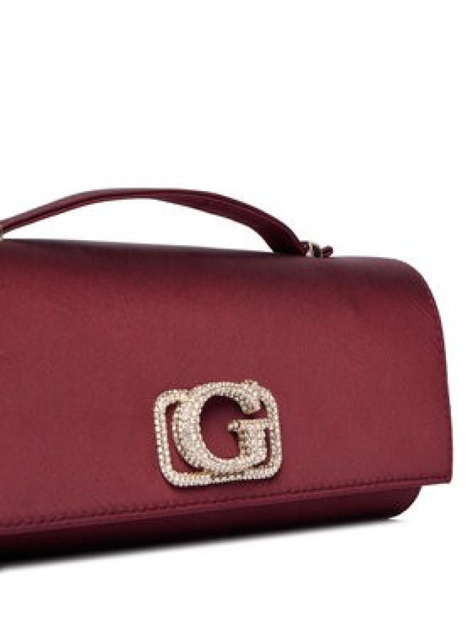Guess Torebka Zalina Mini HWSE93 50720 Bordowy