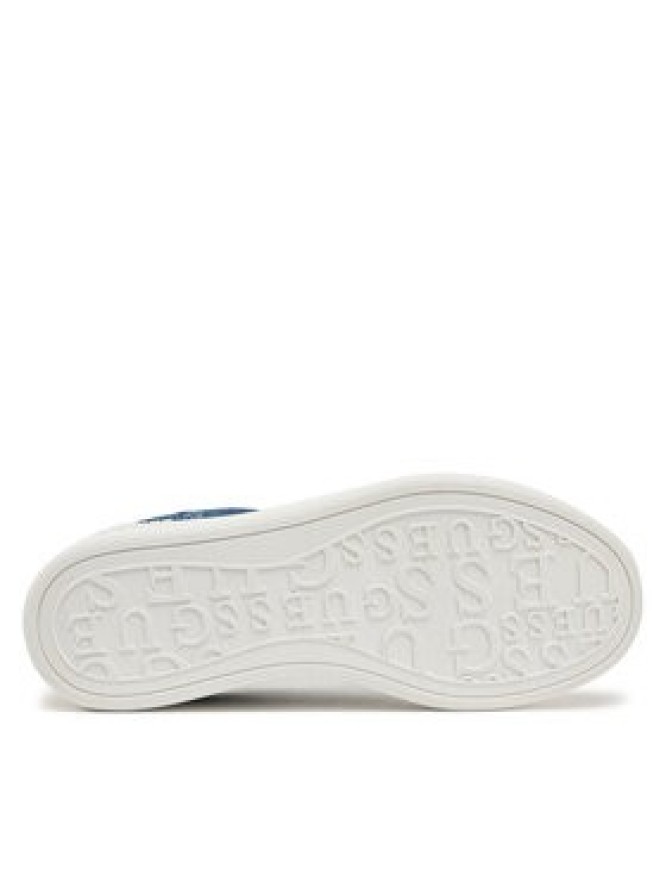 Guess Sneakersy FLPSW2 DEN12 Niebieski