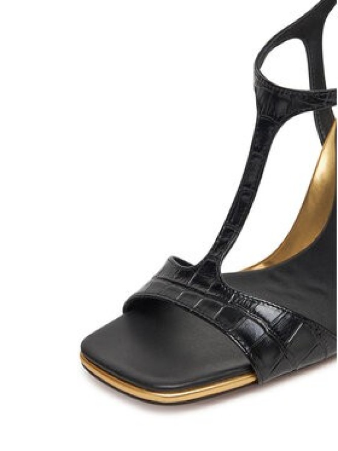 Eva Minge Sandały TULIP-LT1520-3-3 Czarny