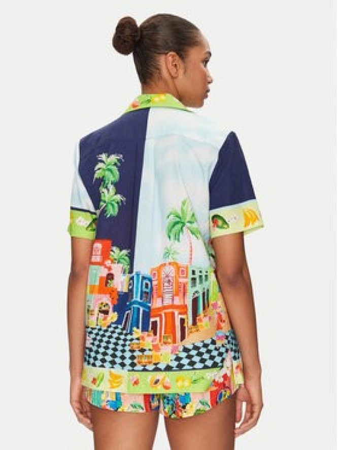 Seafolly Koszula Cuba 55440-TO Kolorowy Relaxed Fit