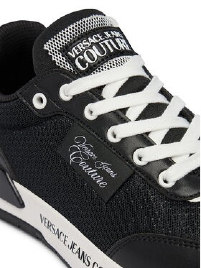 Versace Jeans Couture Sneakersy 80VA3SA3 ZSD97 Czarny