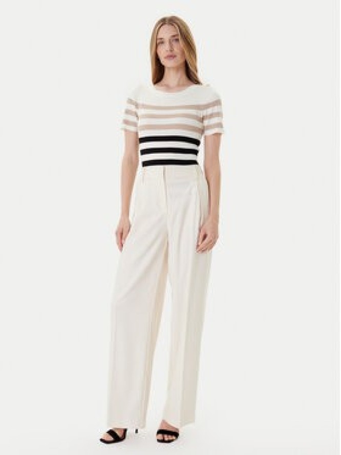 Morgan Sweter 252-MPIANA Beżowy Slim Fit