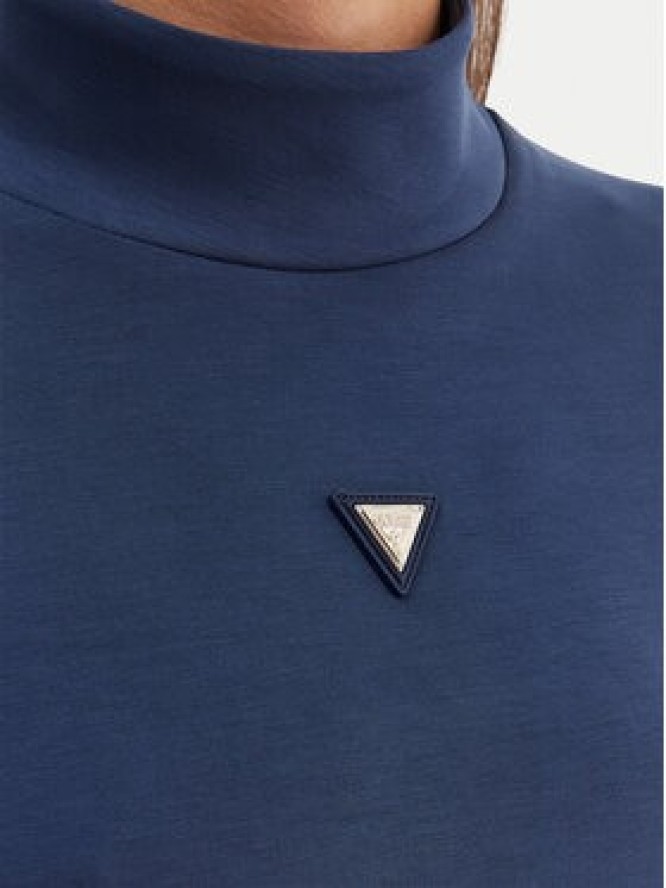 Guess Bluza V4YQ05 KCAY2 Granatowy Regular Fit