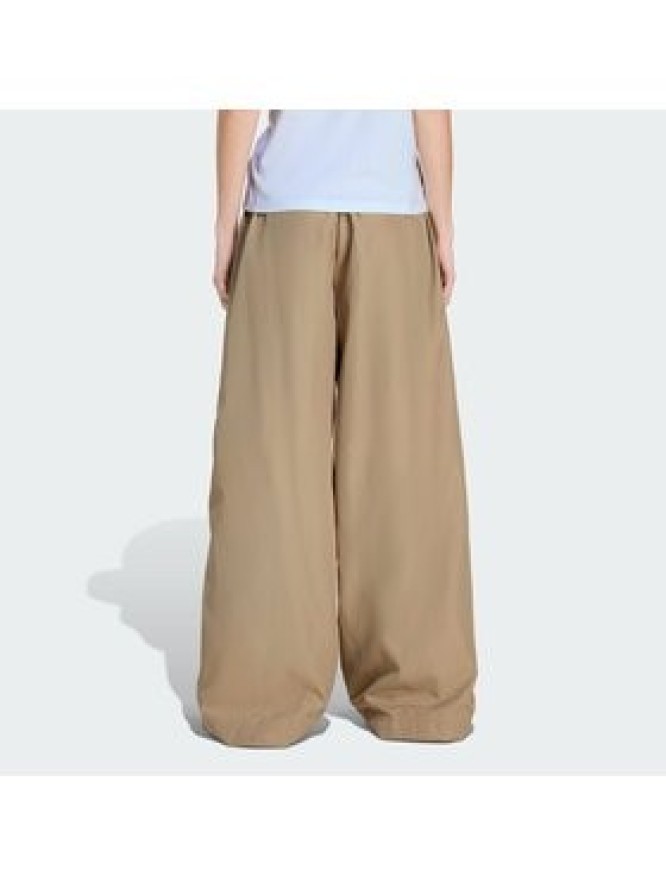 adidas Spodnie dresowe Firebird Adilenium KD6300 Beżowy Regular Fit