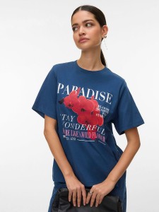 Vero Moda Koszulka w kolorze niebieskim rozmiar: XL