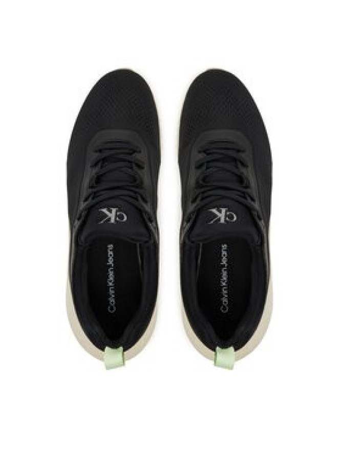 Calvin Klein Jeans Sneakersy Eva Runner Sock Mg Tech YW0YW01855 Czarny
