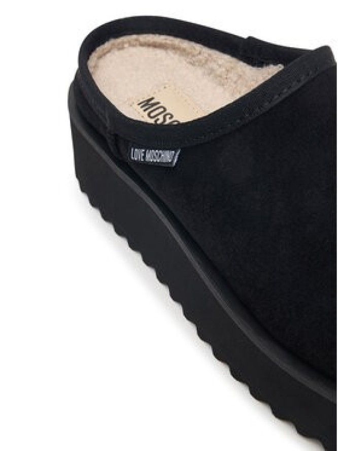 LOVE MOSCHINO Klapki JA10046L1PJAW000 Czarny