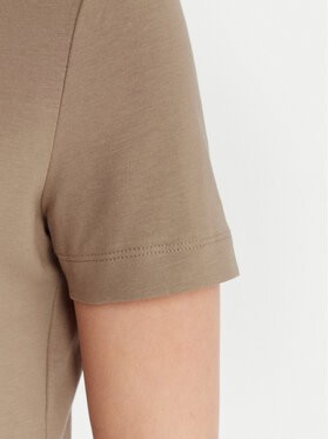 Guess T-Shirt V6RI07 J1314 Beżowy Regular Fit