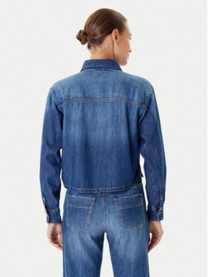 Guess Jeans Koszula jeansowa W5YH0D D5M8A Granatowy Regular Fit