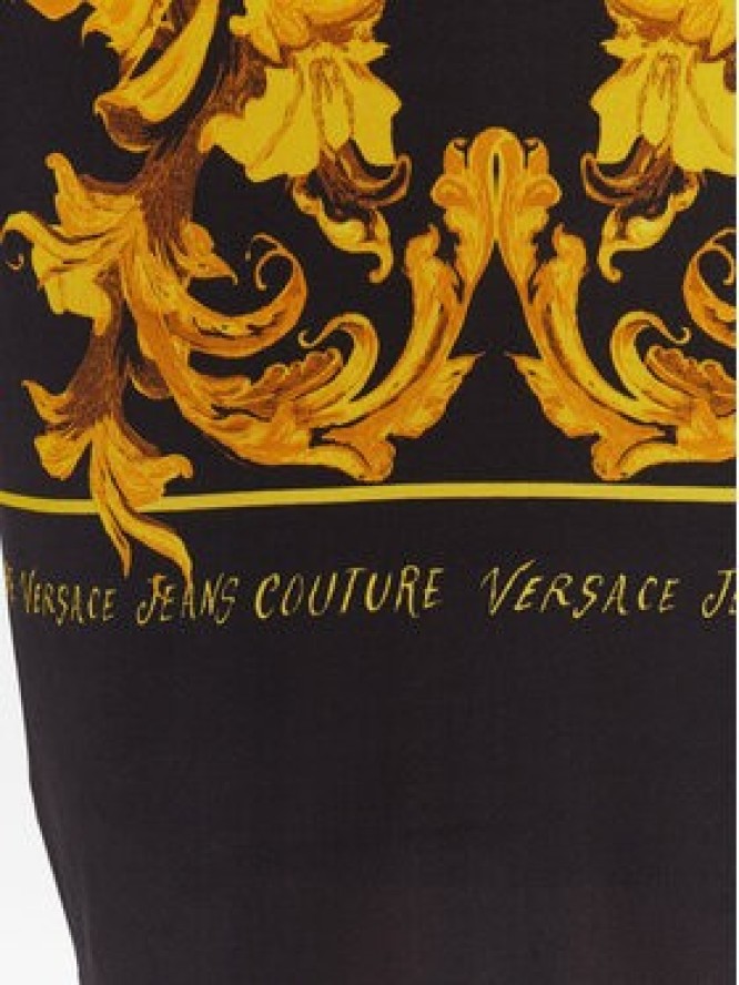 Versace Jeans Couture Sukienka codzienna 79HAO9P0 JS524 Czarny Slim Fit
