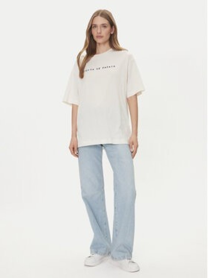 Vero Moda T-Shirt Taz Hailey 10337839 Biały Regular Fit