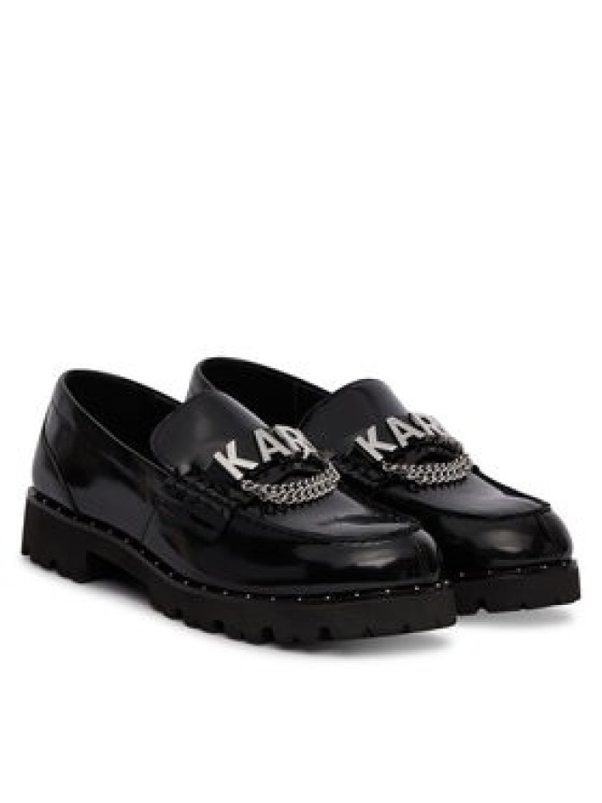 KARL LAGERFELD Loafersy Lowell KL42226 Czarny