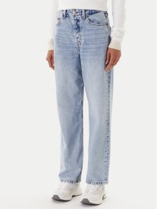 Tommy Jeans Jeansy Layla DW0DW20498 Niebieski Straight Fit