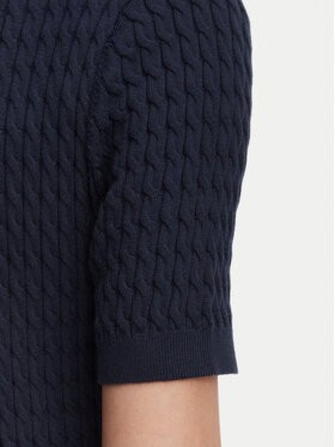 Tommy Hilfiger Sweter WW0WW41787 Granatowy Regular Fit