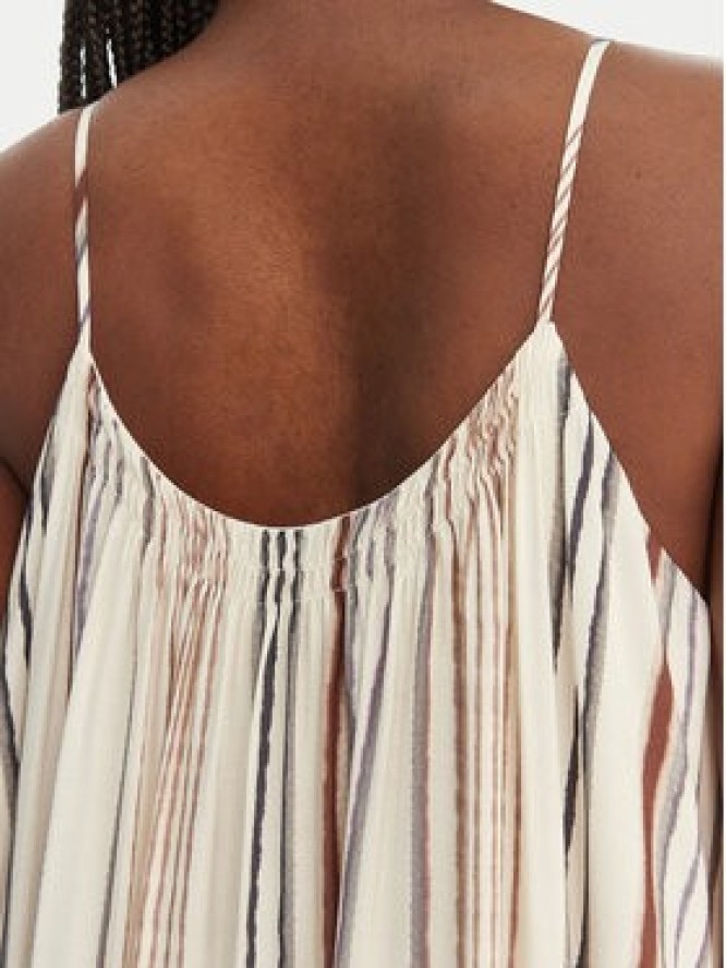 Eleh Sukienka letnia SS260133 Écru Relaxed Fit