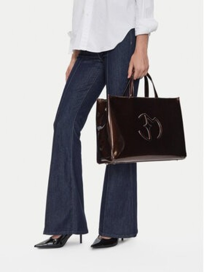 Eva Minge Torebka R-01 Brązowy