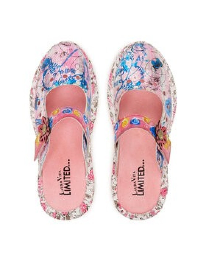 Laura Vita Klapki Sofiao 13 Różowy