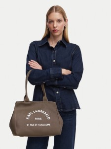 KARL LAGERFELD Torebka B1W50010 Brązowy