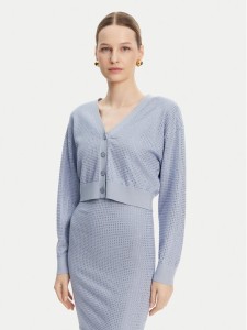 Guess Kardigan W5GR08 Z3MN2 Niebieski Regular Fit