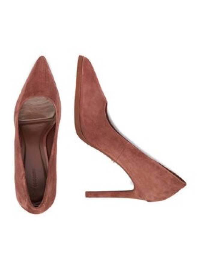 GINO ROSSI Szpilki EO-AZI-LT2472-1 Bordowy