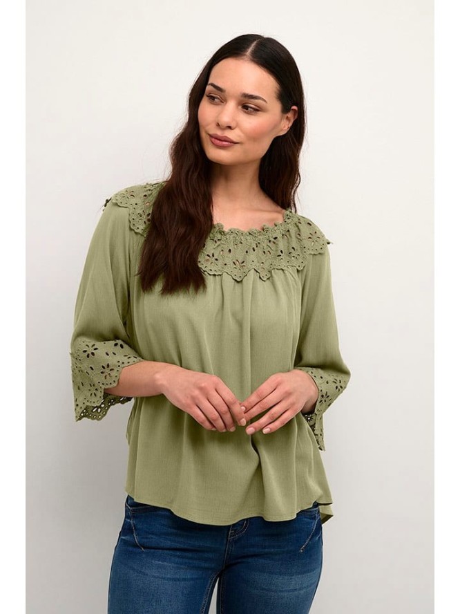 Cream Bluzka w kolorze khaki rozmiar: 38