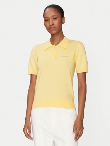 2NDDAY Sweter Jean 2252348408 Żółty Regular Fit