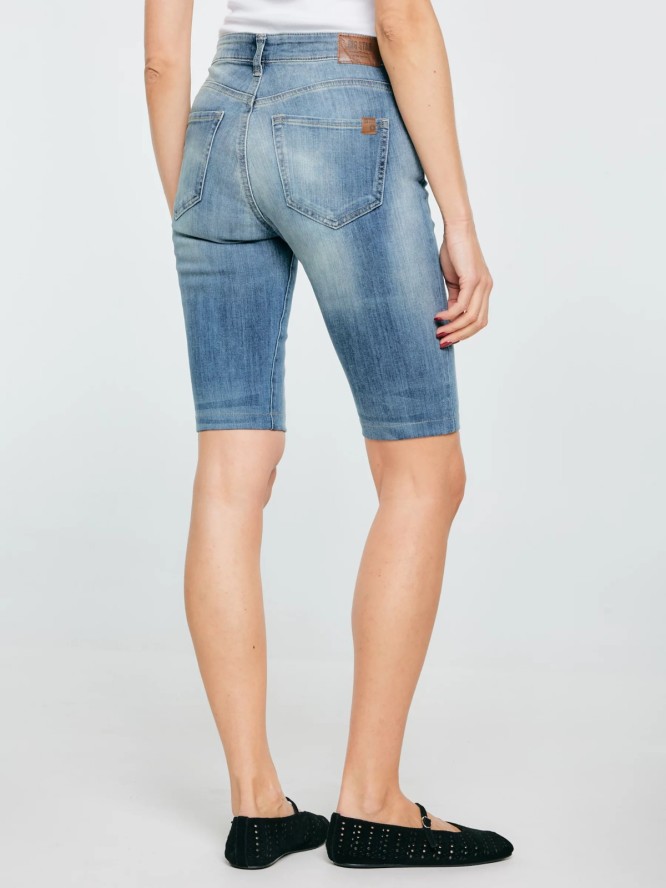 szorty damskie jeansowe niebieskie clarissa 550