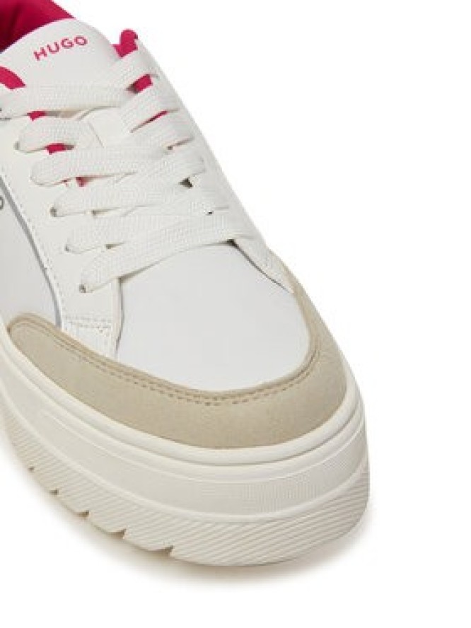 HUGO Sneakersy Lyssa Tenn 50536343 Biały