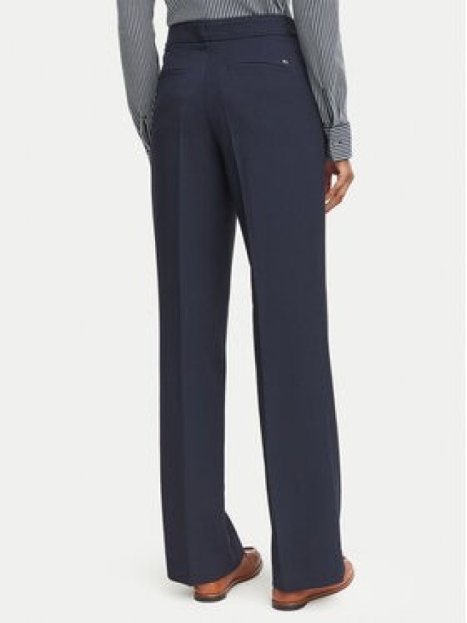 Tommy Hilfiger Spodnie materiałowe WW0WW52204 Granatowy Bootcut Fit