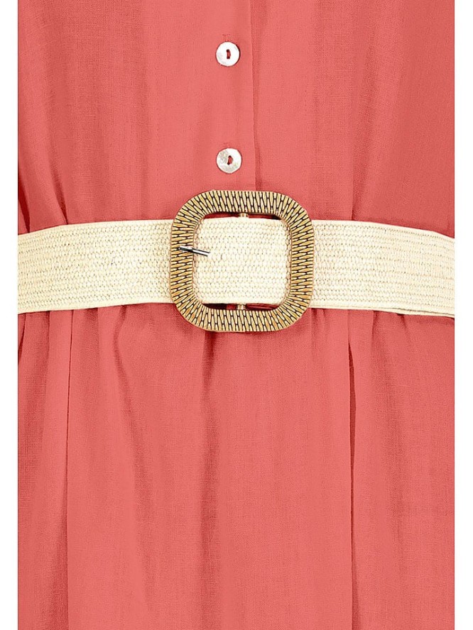 Eight2Nine Sukienka w kolorze czerwonym rozmiar: M/L