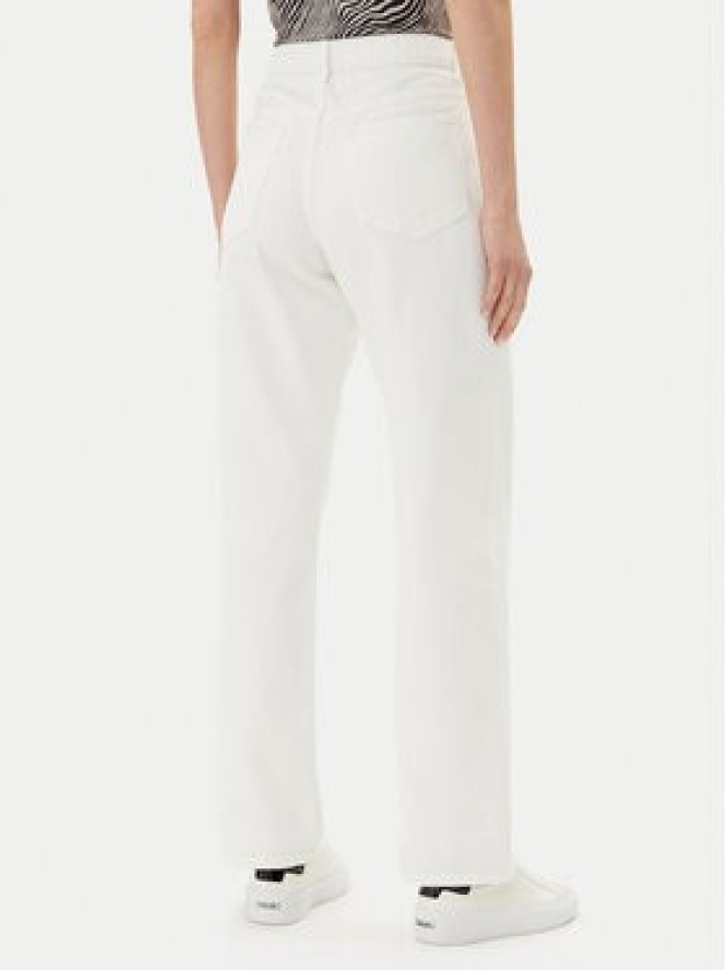 Vila Jeansy Palma 14105535 Biały Wide Leg