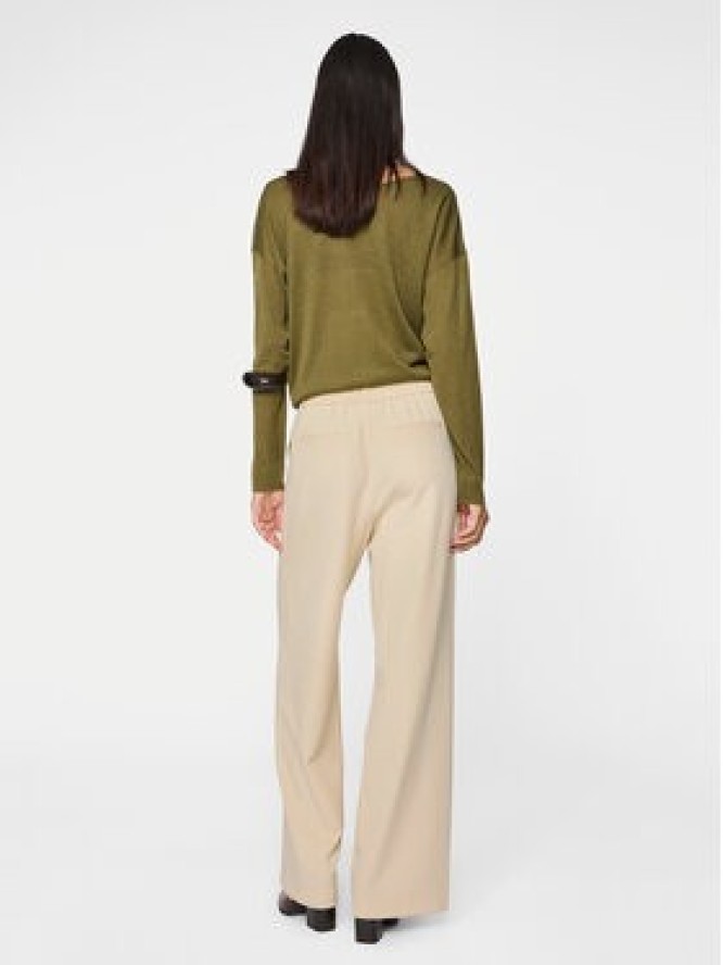 Vila Spodnie materiałowe Varone 14087407 Beżowy Wide Leg