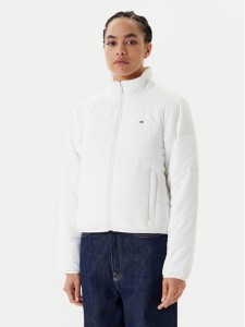 Tommy Jeans Kurtka przejściowa DW0DW20958 Biały Regular Fit