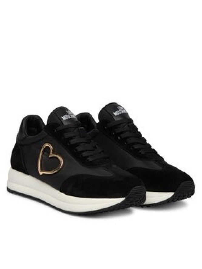 LOVE MOSCHINO Sneakersy JA15344G1OINC00A Czarny