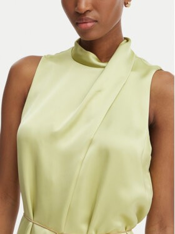 HUGO Sukienka koktajlowa Kewina-1 50566973 Beżowy Slim Fit