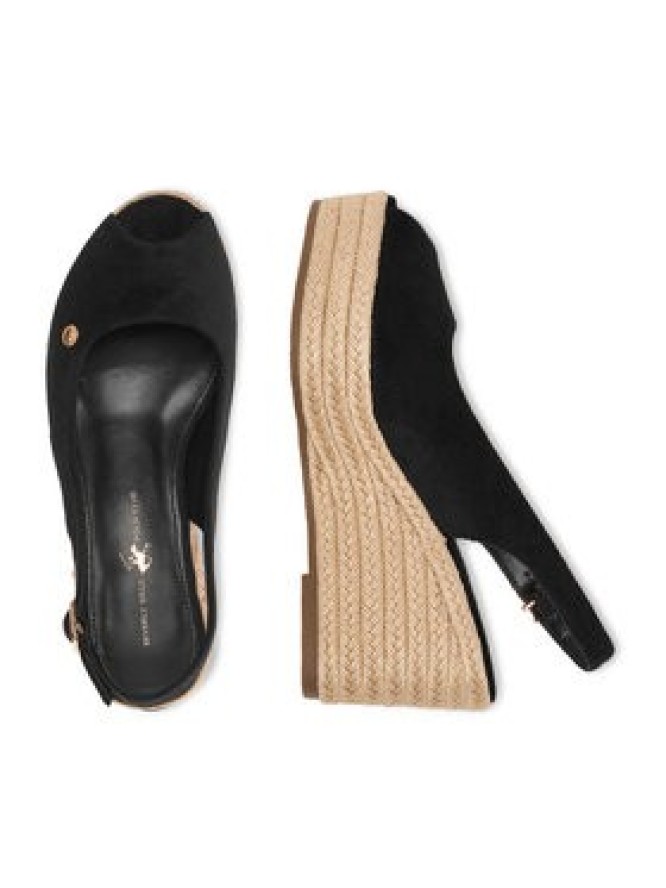Beverly Hills Polo Club Espadryle EO-R26SS03466 Czarny