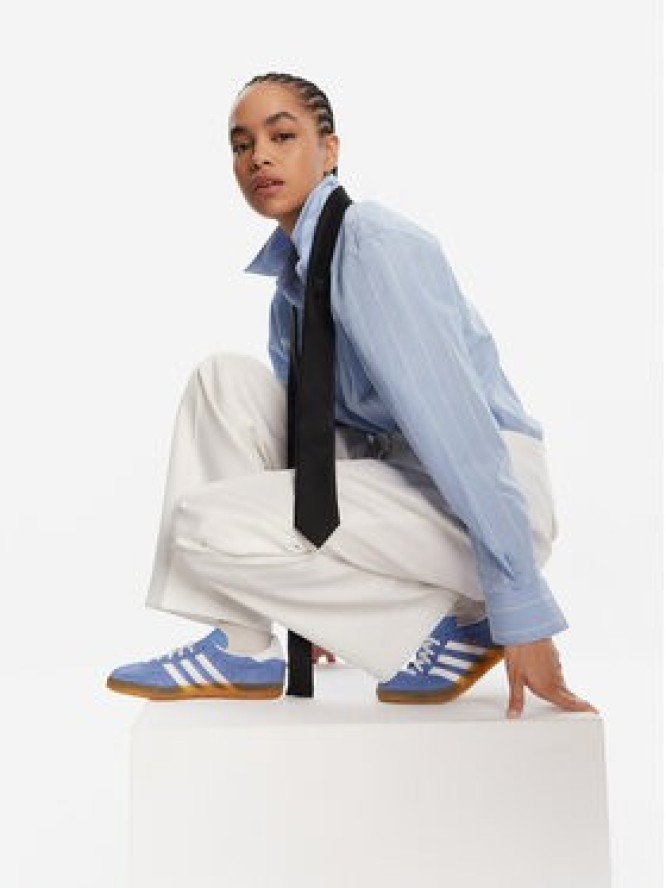 adidas Sneakersy Gazelle Indoor HQ8717 Niebieski